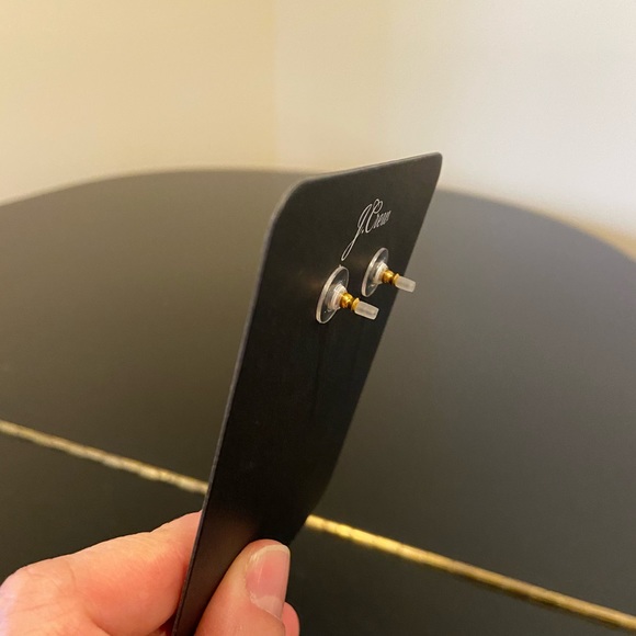 NWT J. Crew triple stone drop statement earrings - Picture 14 of 16